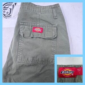 Dickies Girl Olive Green‎ Cargo Pants Women's Size 1 Utility Workwear Casual